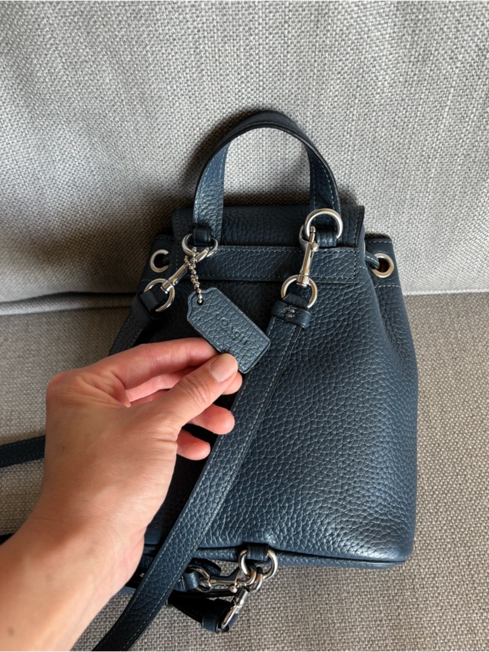 Coach Amelia small convertible backpack - Picture 3 of 8